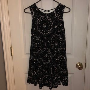 Black Swing Dress
